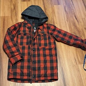 Burton Red and Black DryRun Ski Jacket Boys XL